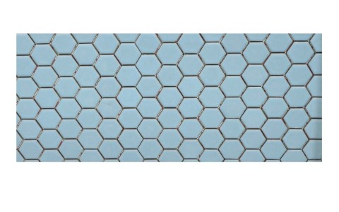 سرامیک استخری شش ضلعی آبی 2 / گهرفام