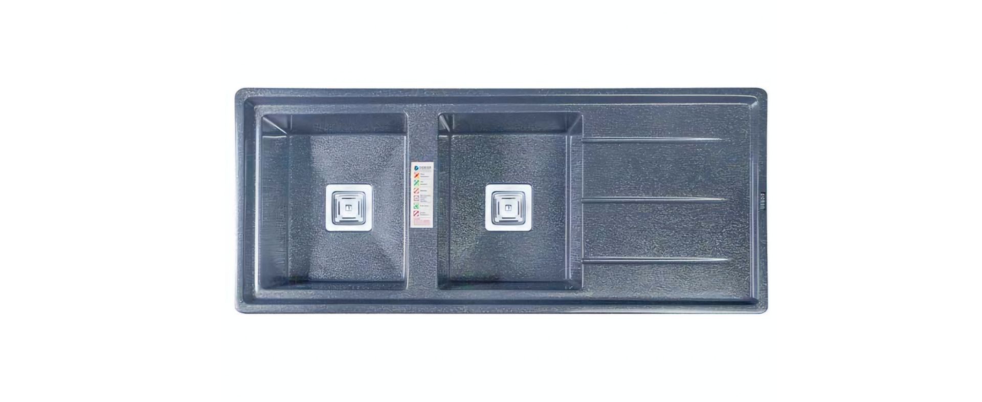 3604-120tousi سینک گرانیتی طوسی درسا/ مدل ds3604-120 - تصویر 1
