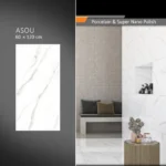 سرامیک پرسلان امین میبد مدل آسو 60×120 سوپر نانو پولیش