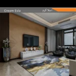 سرامیک پرسلان امین میبد مدل اسلا کرم 60×120 مات - تصویر 2