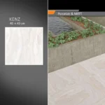 سرامیک پرسلان امین میبد مدل کنز 40×40 مات