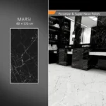 سرامیک پرسلان امین میبد مدل مارسی 60×120 مات