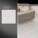 سرامیک پرسلان امین میبد مدل ماتیلدا 60×60 مات