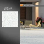 سرامیک پرسلان امین میبد مدل ماژان 40×40 مات