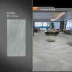 سرامیک پرسلان امین میبد مدل نپال 60×120 مات