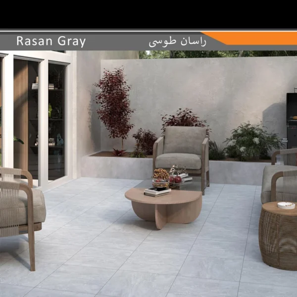 سرامیک پرسلان امین میبد مدل راسان طوسی 45×45 مات - تصویر 2