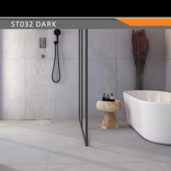 سرامیک پرسلان امین میبد مدل ST32 تیره 60×120 مات افکت - تصویر 2