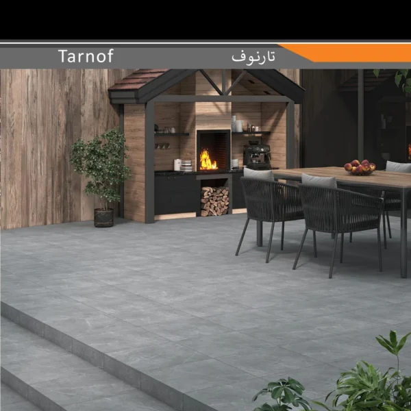 سرامیک پرسلان امین میبد مدل تارنوف 45×45 مات - تصویر 2