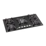 اجاق گاز درسا مدل DG2102-5M روشا شیشه ای 5 شعله - تصویر 6