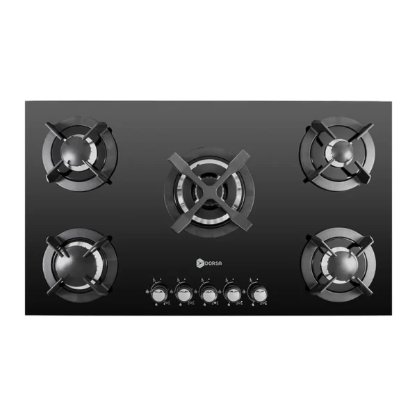 اجاق گاز درسا مدل DG2110-5M شیشه ای 5 شعله