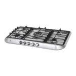 اجاق گاز درسا مدل DG2215-5M استیل 5 شعله - تصویر 3