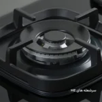اجاق گاز ایلیا استیل مدل G547 شیشه ای مشکی 5 شعله - تصویر 2