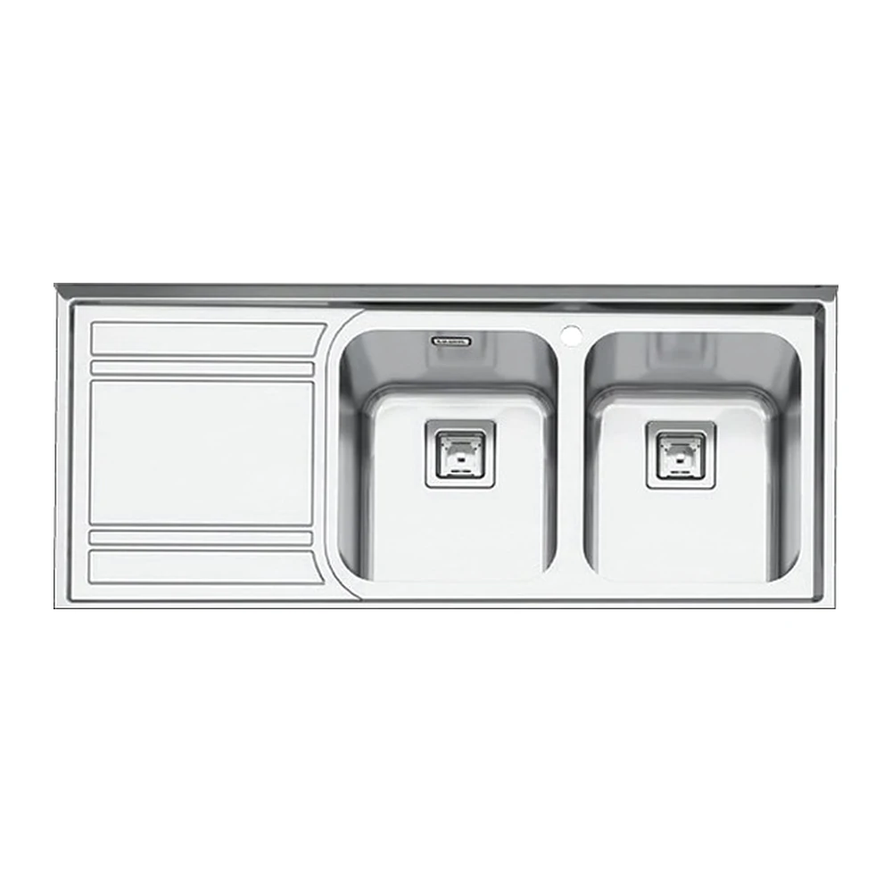 iliasteel-sink-1075-1 سینک فانتزی روکار ایلیا استیل مدل 1075