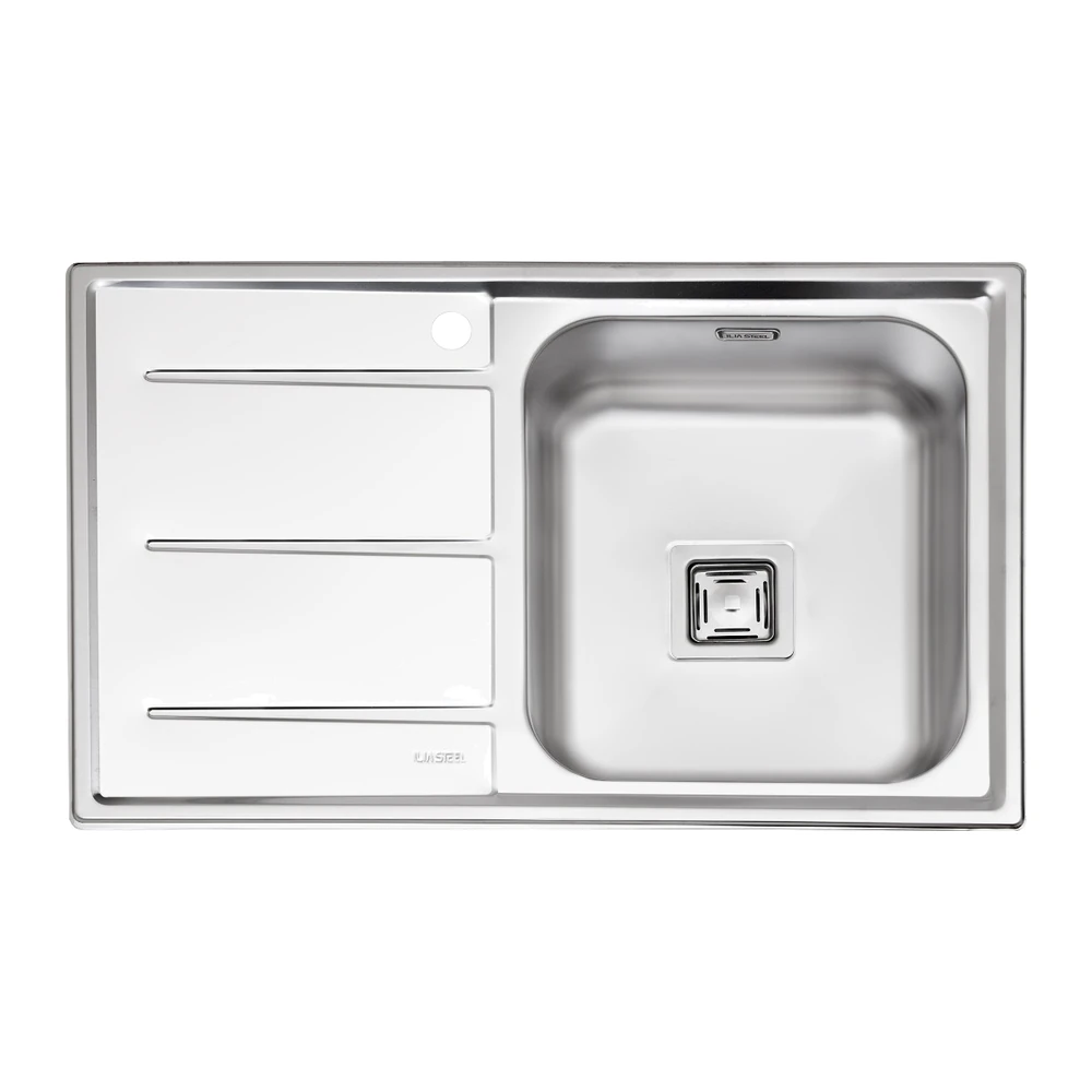 iliasteel-sink-4062-1 سینک نیمه فانتزی توکار ایلیا استیل مدل 4062