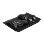 اجاق گاز سیمر مدل G270 شیشه ای مشکی 2 شعله - تصویر 3