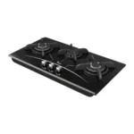 اجاق گاز سیمر مدل G370 شیشه ای مشکی 3 شعله - تصویر 2