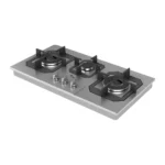 اجاق گاز سیمر مدل S311 استیل 3 شعله - تصویر 3