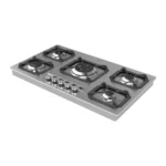 اجاق گاز سیمر مدل S551 استیل 5 شعله