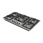اجاق گاز سیمر مدل S579 استیل 5 شعله - تصویر 2